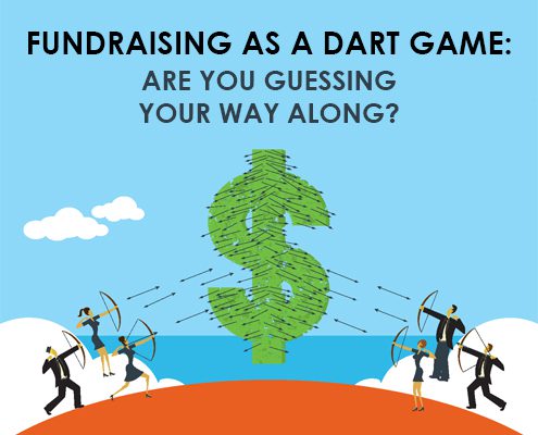 Fundraising as a Dart Game: Are You Guessing your way Along?