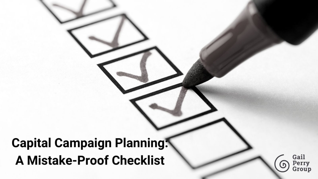 how to create a capital campaign plan planning preparation