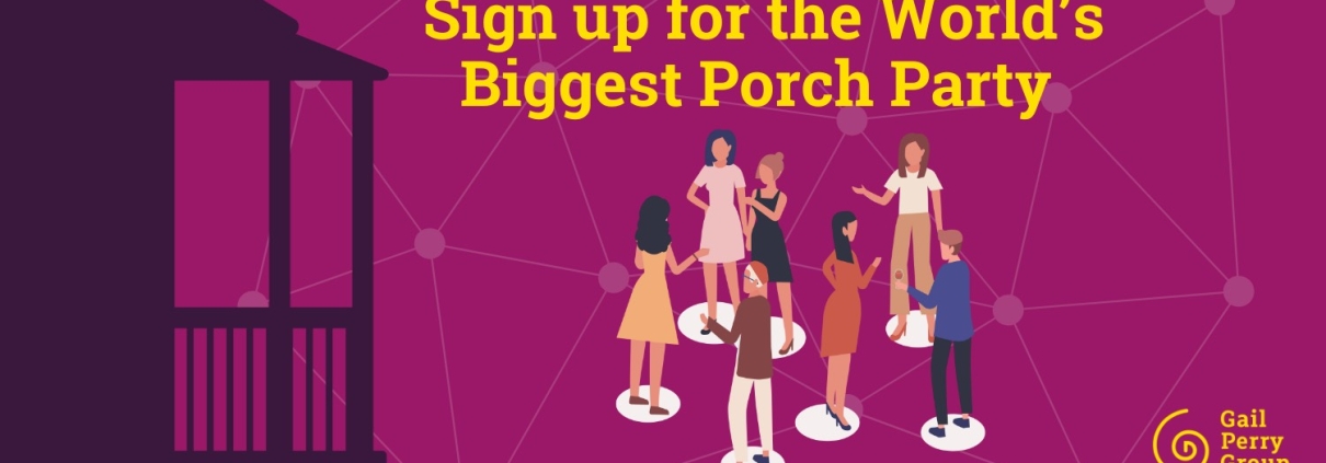 Sign up for the World's Biggest Porch Party