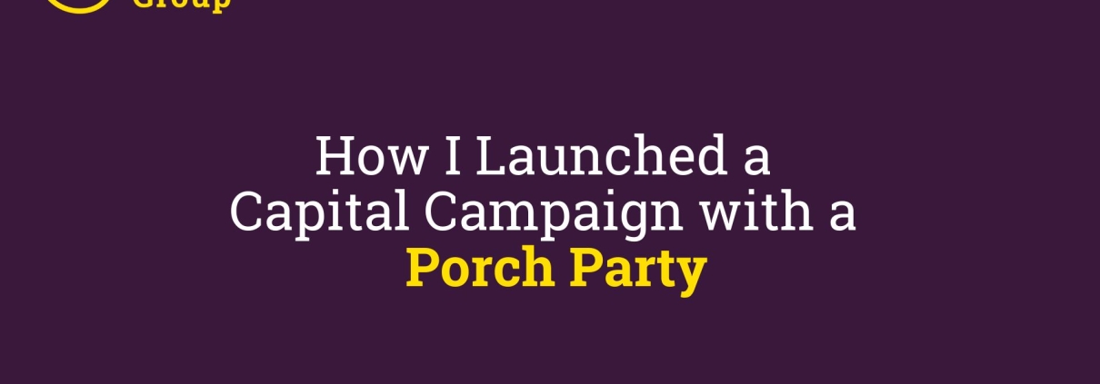 Porch Party: Boost Donor Engagement before Campaign | GPG