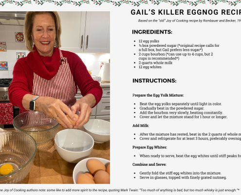 Gail's Killer Egg Nog