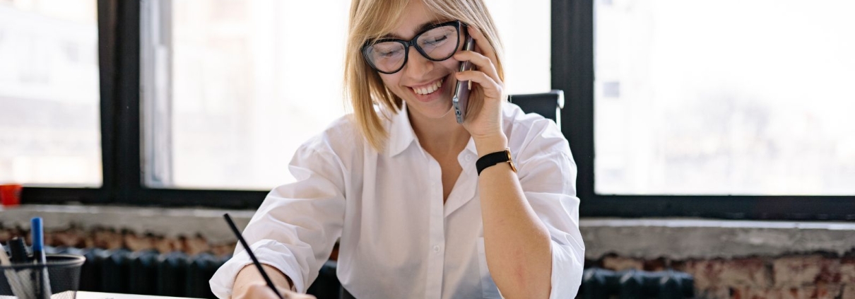 Fundraiser having a successful major gift discovery call